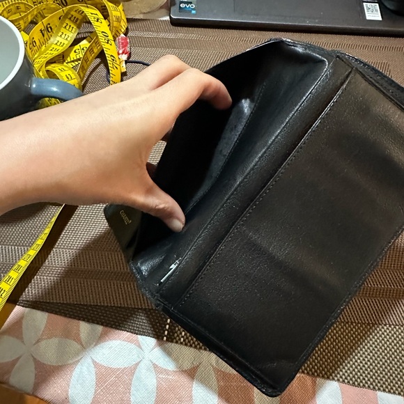 Authentic Vintage Black Chanel Long Wallet - Picture 6 of 16